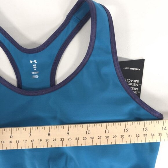 NWT‎ Under Armour Bra Medium-Impact Sports Bra COMPRESSION 1250132 Size MEDIUM - Picture 6 of 13